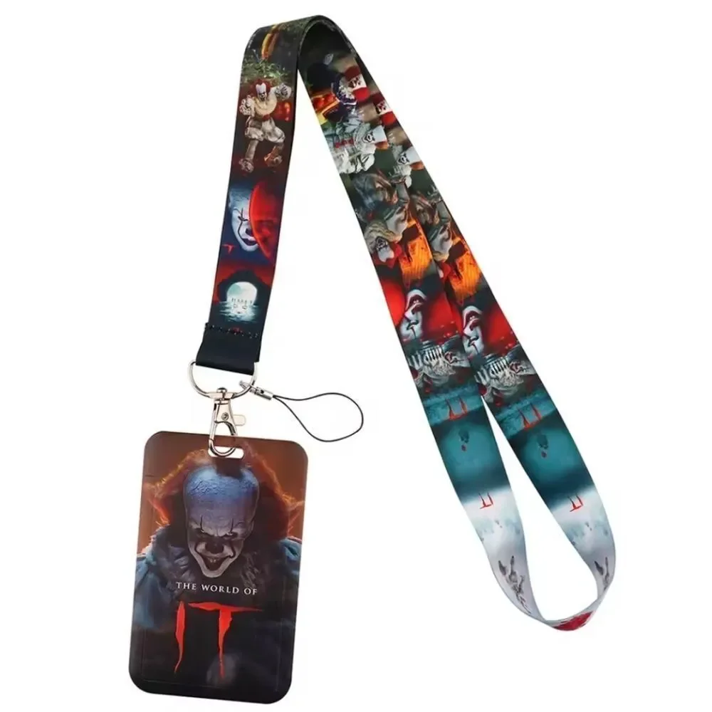 IT The Clown Lanyard with ID/Cardholder